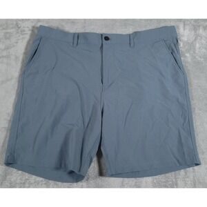 Free Fly Shorts Mens 38 Green Lightweight Stretch Straight‎ Leg Golf Casual 7"